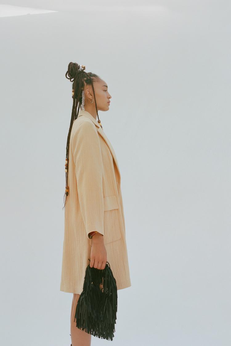 Zara rustic coat top